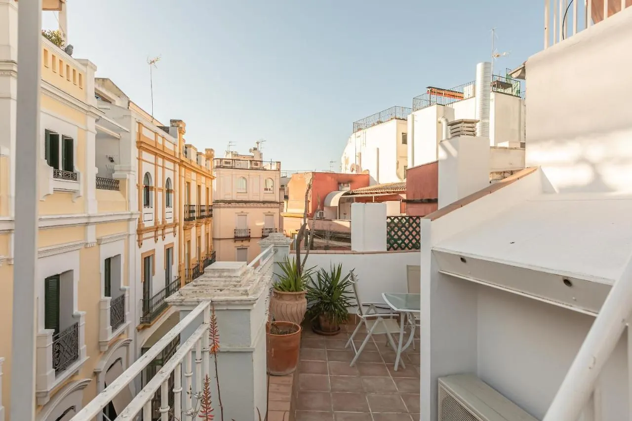 Green-Apartments Mansion Blue Catedral Seville